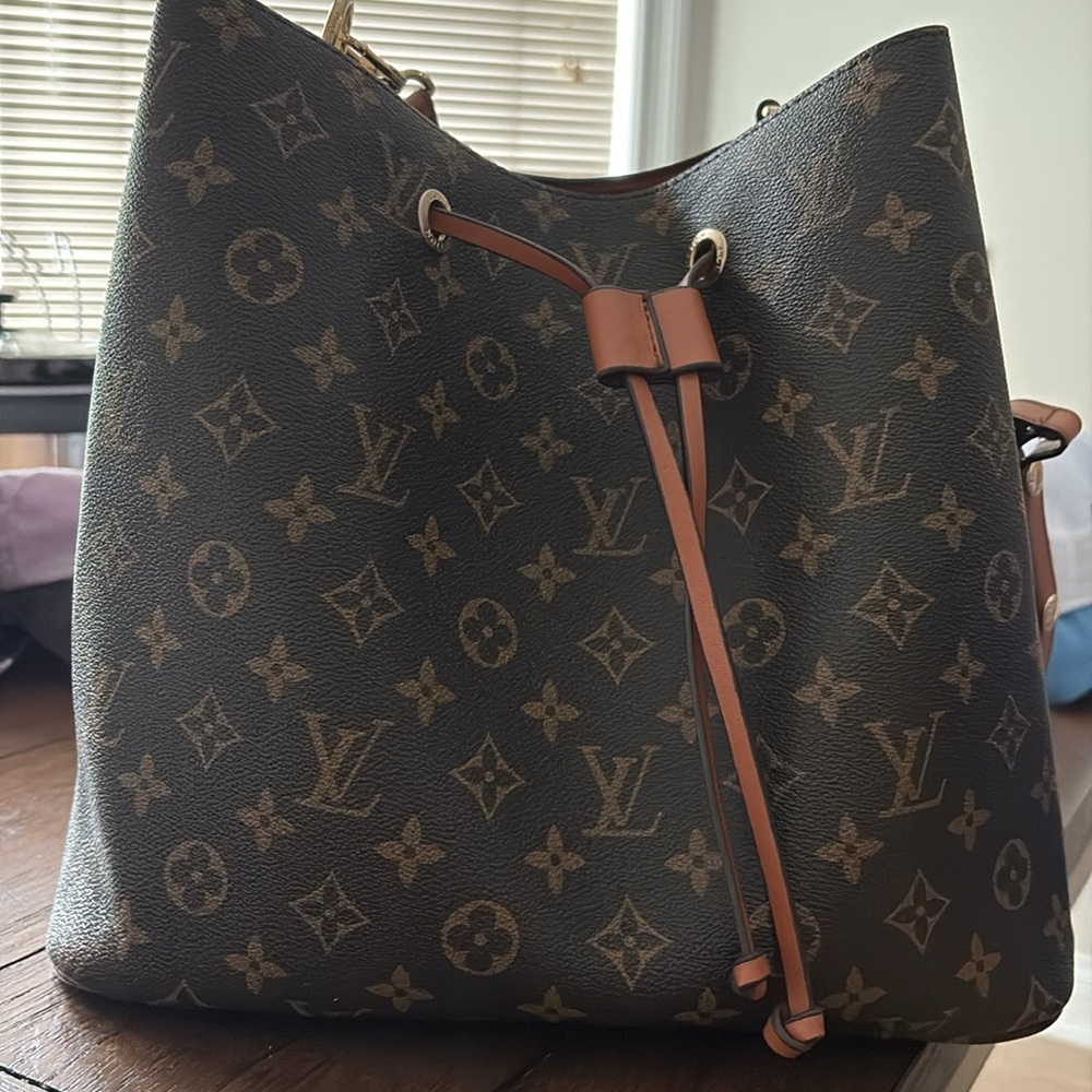 LV Brown Monogram Tote
